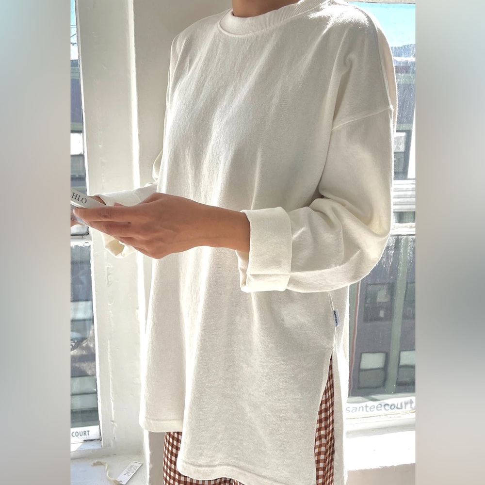 Le Bon Shoppe - Sunday tee - White - L